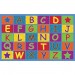 Flagship Carpets FE33444A Cheerful Alphabet Classroom Rug