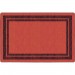 Flagship Carpets FE42444A Double Dark Tone Border Red Rug