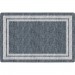 Flagship Carpets FE42532A Double Light Tone Border Gray Rug