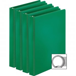 Business Source 28556BD Basic Round Ring Binders