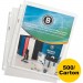 Business Source 74551CT Top-Loading Poly Sheet Protectors