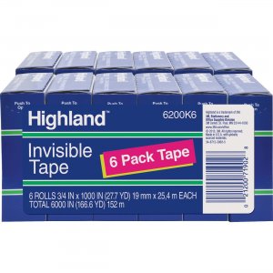 Highland 6200341000BD Matte-finish Invisible Tape