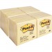 Post-it 654YWBD Canary Yellow Original Note Pads