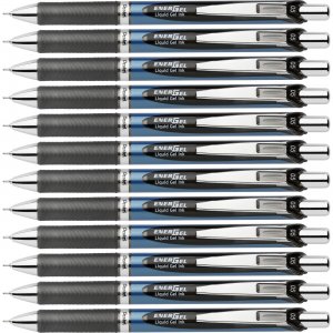 EnerGel BLN75ABX Needle Tip Liquid Gel Ink Pens