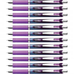 EnerGel BLN77VBX Needle Tip Liquid Gel Ink Pens