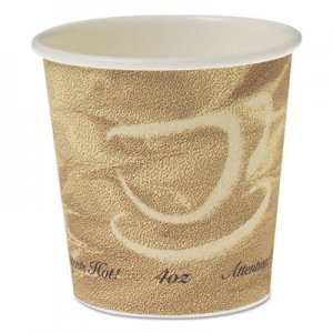 Dart SCC374MS Single Sided Poly Paper Hot Cups, 4 OZ, Mistique design