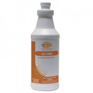 Theochem Laboratories TOL975 Safe-T-Bowl Liquid Toilet Bowl Cleaner, 32 oz Bottle, 12/Carton