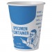 Dart SCCSC378 Paper Specimen Cups, 8 oz, Blue/White, 20/Carton