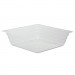 Reynolds RFPR4296 Reflections Portion Plastic Trays, Shallow, Clear, 3-1/2x3-1/2x1, 4oz, 2500/CT