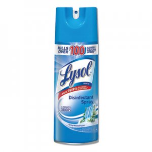 LYSOL Brand RAC02845 Disinfectant Spray, Spring Waterfall, Liquid, 12.5 oz Aerosol Spray, 12/Carton
