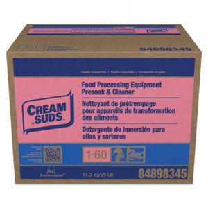 Cream Suds PGC02100 Manual Pot & Pan Detergent w/Phosphate, Baby Powder Scent, Powder, 25 lb. Box