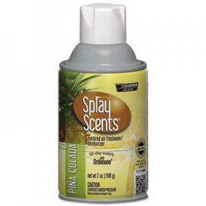 Chase Products CHP5180 SPRAYScents Metered Air Freshener Refill, Pina Colada, 7 oz Aerosol, 12/Carton