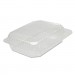 Dart DCCC26UT1 StayLock Clear Hinged Lid Containers, 6 x 7 x 2.1, Clear, 125/Packs, 2 Packs/Carton