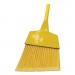 Boardwalk BWKBRMAXIL Poly Fiber Angled-Head Lobby Brooms, 55", Yellow Metal Handle, 12/Carton