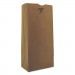 Genpak BAGGK25500 Grocery Paper Bags, 25 lbs, 8.25" x 18", Kraft, 500 Bags