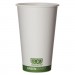 Eco-Products ECOEPBHC16GS GreenStripe Renewable & Compostable Hot Cups - 16 oz., 50/PK, 20 PK/CT
