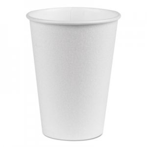 Dixie DXE5342W PerfecTouch Hot/Cold Cups, 12 oz., White, 50/Bag, 20 Bags/Carton