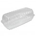 Dart DCCC99HT1 Showtime Clr Hinged Container, 29.9oz, 5.1w x 9.9d x 3.5h, Plas, 100/BG 2