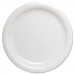 Dart SCCHP9S Bare Eco-Forward Clay-Coated Paper Dinnerware, Plate, 9" Diameter, White