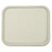 Chinet HUH20802 Savaday Molded Fiber Food Trays, 9 x 12 x 1, White, Rectangular