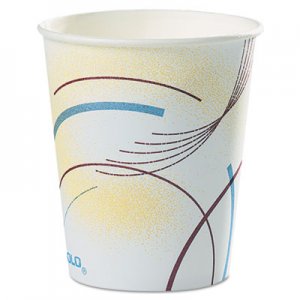 Dart SCC52MD Paper Water Cups, 5 oz., Cold, Meridian Design, Multicolored, 100/Bag