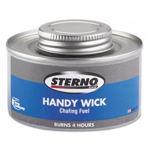 Sterno STE10364 Handy Wick Chafing Fuel, Can, Methanol, Four-Hour Burn, 24/Carton