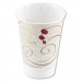 Dart SCCR7NSYM Waxed Paper Cold Cups, 7 oz, Symphony Design