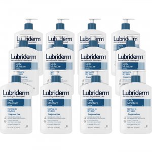 Lubriderm 48323CT Fragrance Free Daily Moisture Lotion
