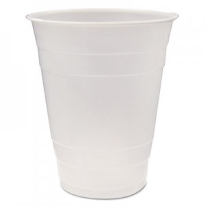 Pactiv PCTYE160 Translucent Plastic Cups, 16 oz, Clear, 80/Pack, 12 Pack/Carton