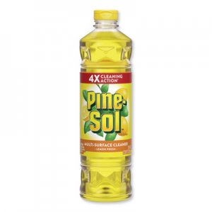 Pine-Sol CLO40187 Multi-Surface Cleaner, Lemon Fresh, 28 oz Bottle