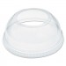 Dart DCCDLW626 Open-Top Dome Lid for 16-24 oz Plastic Cups, Clear, 1.9"Dia Hole, 1000/Carton