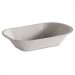 Chinet HUH10408CT Savaday Molded Fiber Food Tray, Beige, 6x4, 250/BG, 4 BG/CT