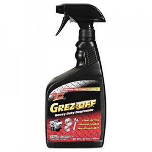 Spray Nine ITW22732 Grez-off Heavy-Duty Degreaser, 32 oz Spray Bottle, 12/Carton