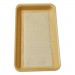 International Tray Pads ITRTA1341108 Meat Tray Pads, 6w x 4 1/2d, White/Yellow, 2000/Carton