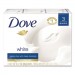 Dove UNI04090PK White Beauty Bar, Light Scent, 3.17 oz, 3/Pack