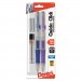 Pentel PENPD215LEBP2 QUICK CLICK Mechanical Pencil, 0.5 mm, HB (#2.5), Black Lead, Assorted Barrel Colors, 2/Pack