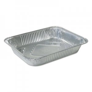 Durable Packaging DPK4255100 Aluminum Steam Table Pans, Half Size, Medium, 100/Carton