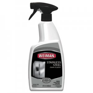 WEIMAN WMN108EA Stainless Steel Cleaner and Polish, Floral Scent, 22 oz Trigger Spray Bottle