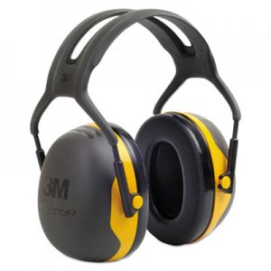 3M MMMX2A PELTOR X2 Earmuffs, 24 dB, Yellow/Black