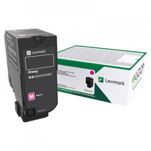 Lexmark LEX84C0HMG 84C0HMG (CX725) Unison High-Yield Toner, 16000 Page-Yield, Magenta