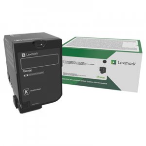 Lexmark LEX84C0HKG 84C0HKG (CX725) Unison High-Yield Toner, 25000 Page-Yield, Black