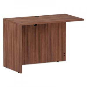 Alera ALEVA354224WA Alera Valencia Series Reversible Return/Bridge Shell, 42w x 23 5/8d x 29 1/2h, Modern Walnut