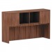 Alera ALEVA286015WA Alera Valencia Series Hutch, 3-Comp, 58.88w x 15d x 35.38h, Modern Walnut