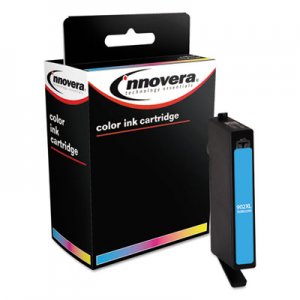 Innovera IVR902XLC Remanufactured T6M02AN High-Yield Ink, Cyan
