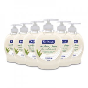 Softsoap CPC45634 Moisturizing Hand Soap, Aloe, 7.5 oz Bottle, 6/Carton