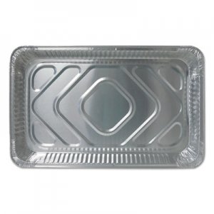 Durable Packaging DPKFS7800XX Aluminum Steam Table Pans, Full Size, Medium, 50/Carton