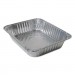 Durable Packaging DPK420045 Aluminum Steam Table Pans, Half Size, 100/Carton