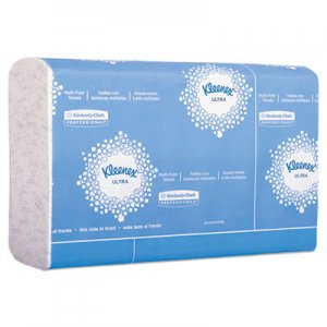 Kleenex KCC46321 Reveal Multi-Fold Towels, 2-Ply, 8 x 9.4, White, 16/Carton