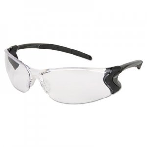 MCR CRWBD110P Backdraft Glasses, Clear Frame, Hard Coat Clear Lens