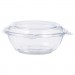 Dart DCCCTR8BD Tamper-Resistant, Tamper-Evident Bowls, 5 1/2" x 5 1/2" x 2 1/10", Clear, 240